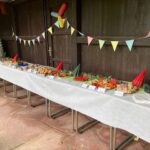 Ein Bild des Buffets